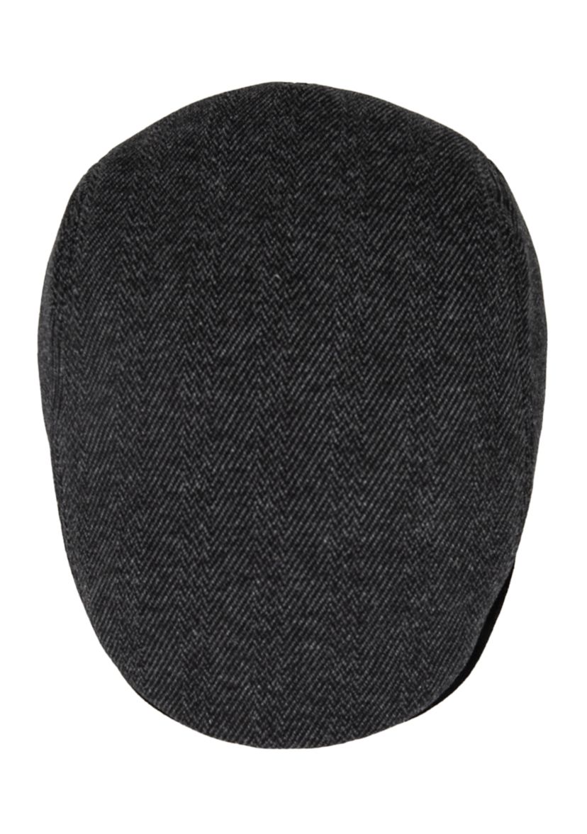 Guncheck Pattern Ivy Hat with Sherpa Lining