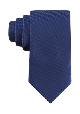 Kenneth Cole Reaction Men's Canal Solid Necktie, Navy Blue