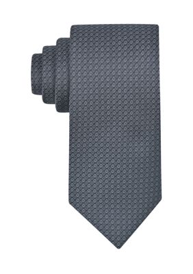 Kenneth Cole Reaction Men's Hampton Micro Solid Necktie, Black
