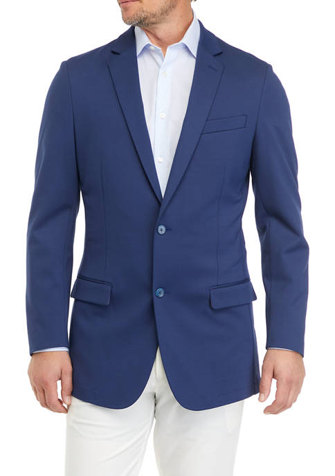 Madison Mid Blue Tonal Sport Coat