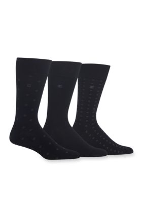 Chaps Men's Dress Socks 3-Pack