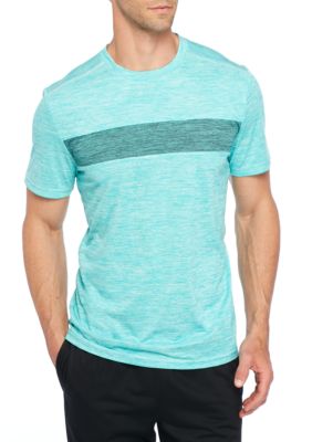 ZELOS Short Sleeve Blocked Flex T Shirt | belk