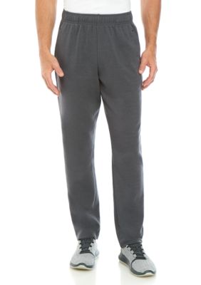 essentials fleece regular tapered pants