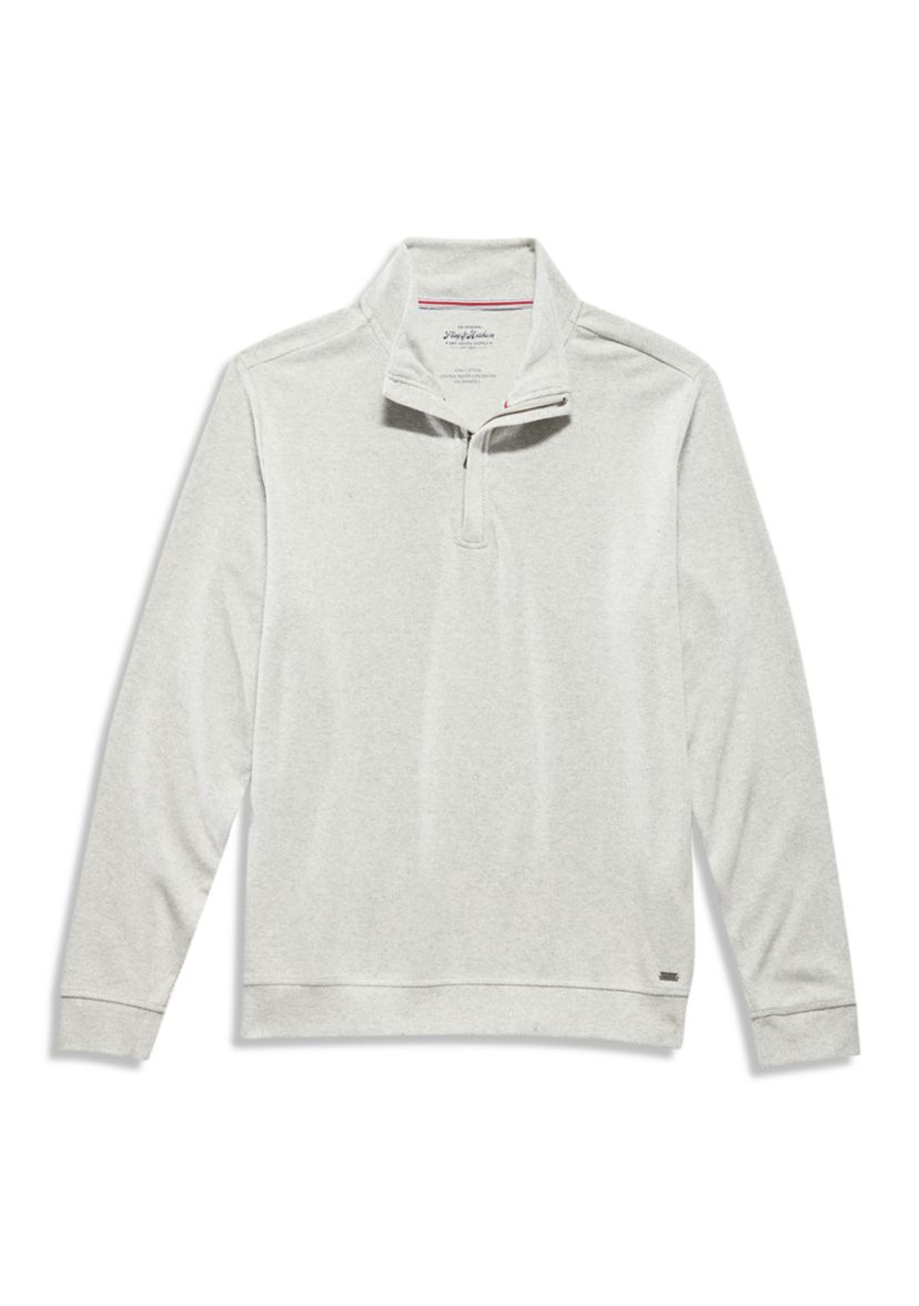 Mens Knit 1/4 Zip Pullover