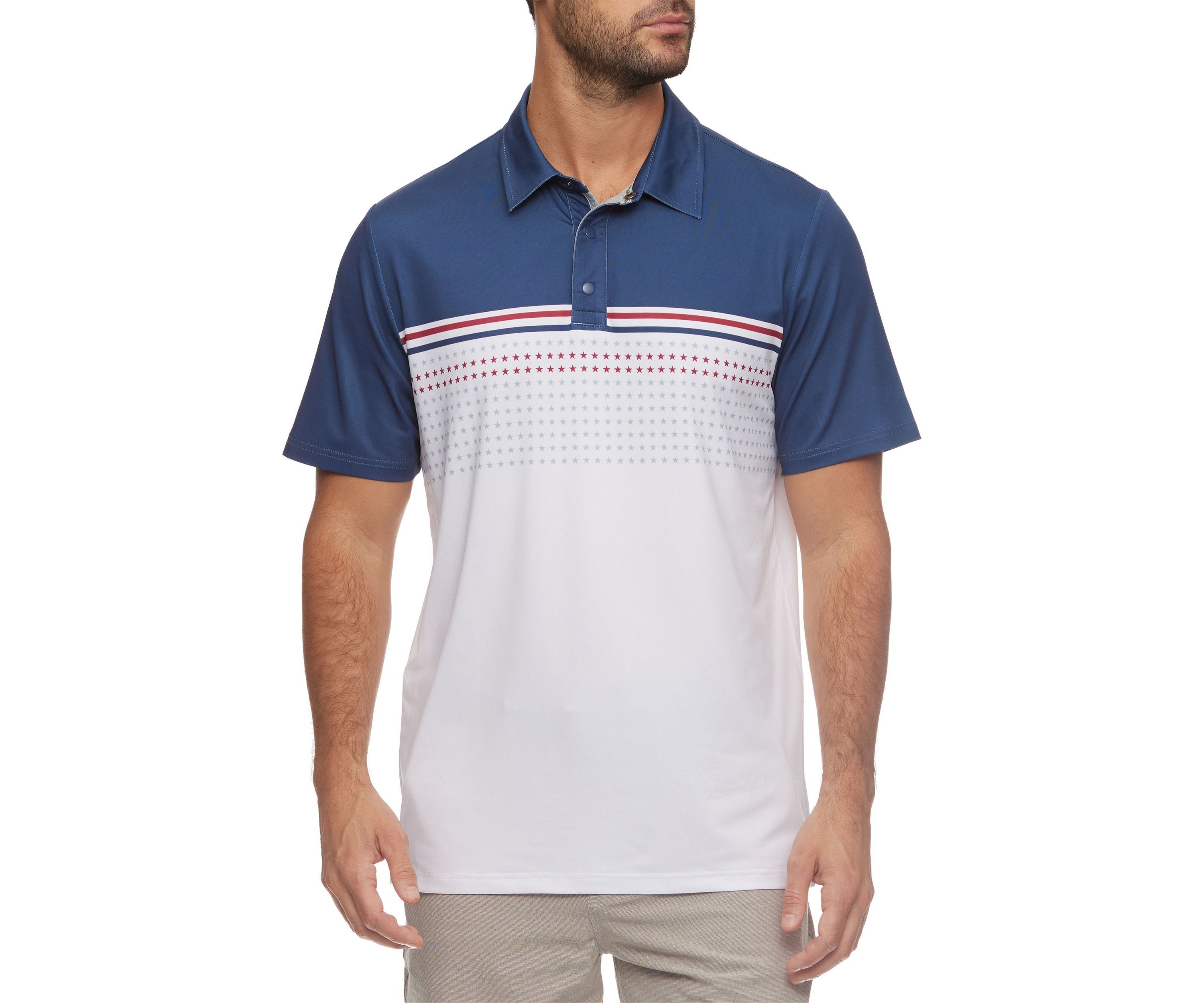 Banner Stars & Stripes Polo Shirt 
