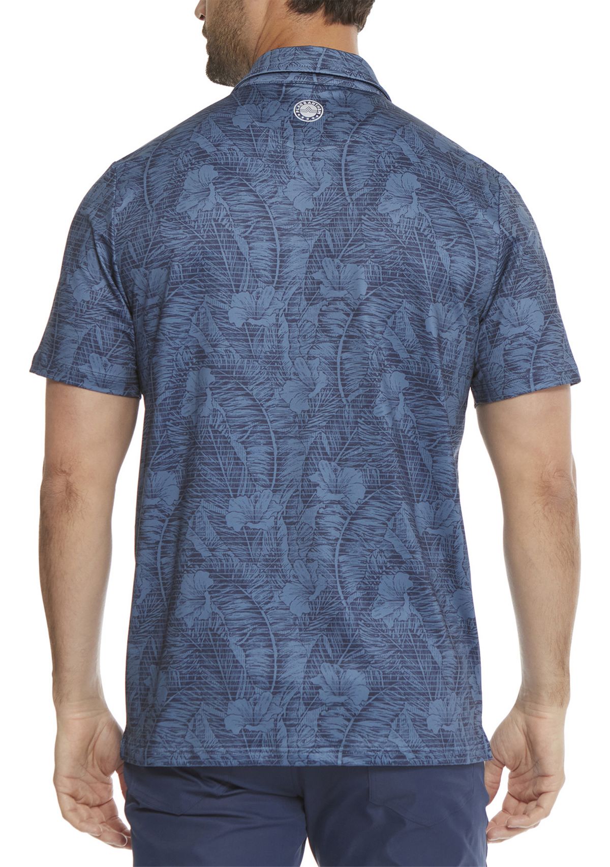 Montauk Botanical Print Polo Shirt 