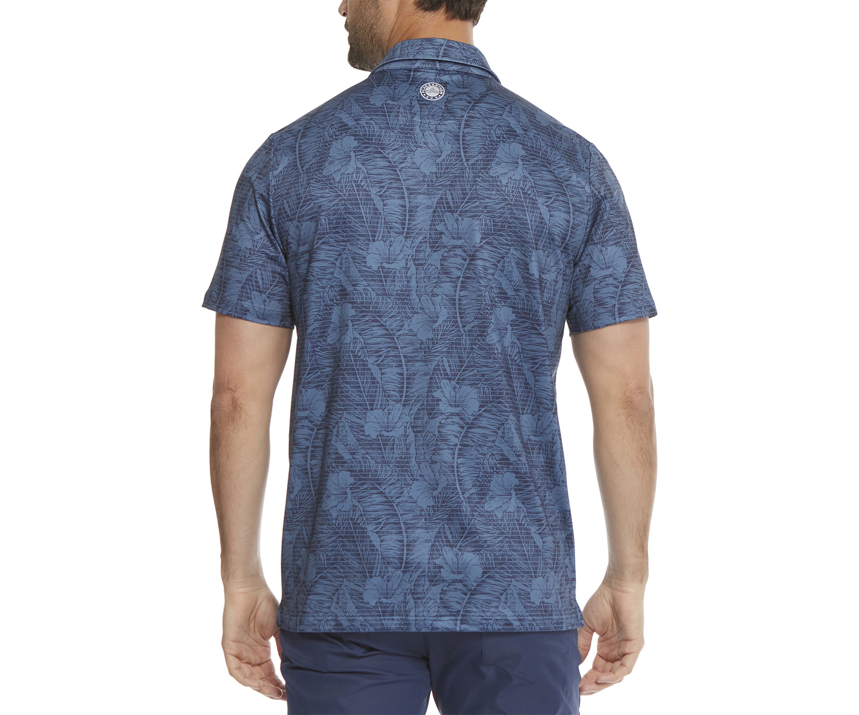 Montauk Botanical Print Polo Shirt 