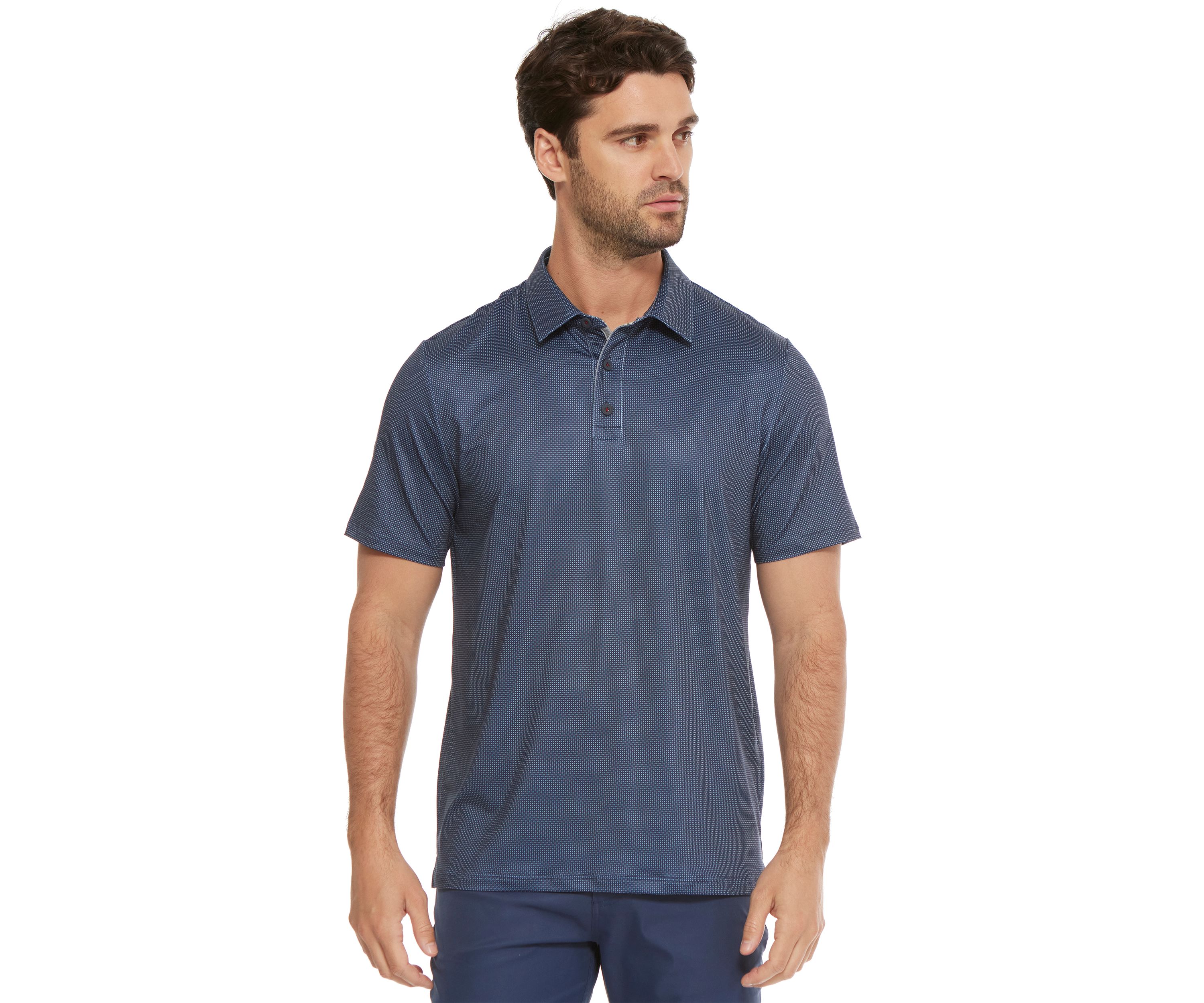 Mens Geo Dot Golf Shirt