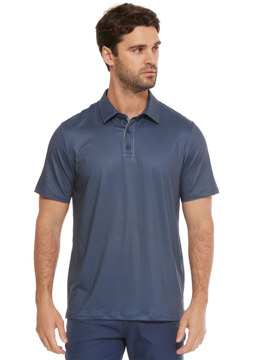 Mens Geo Dot Golf Shirt