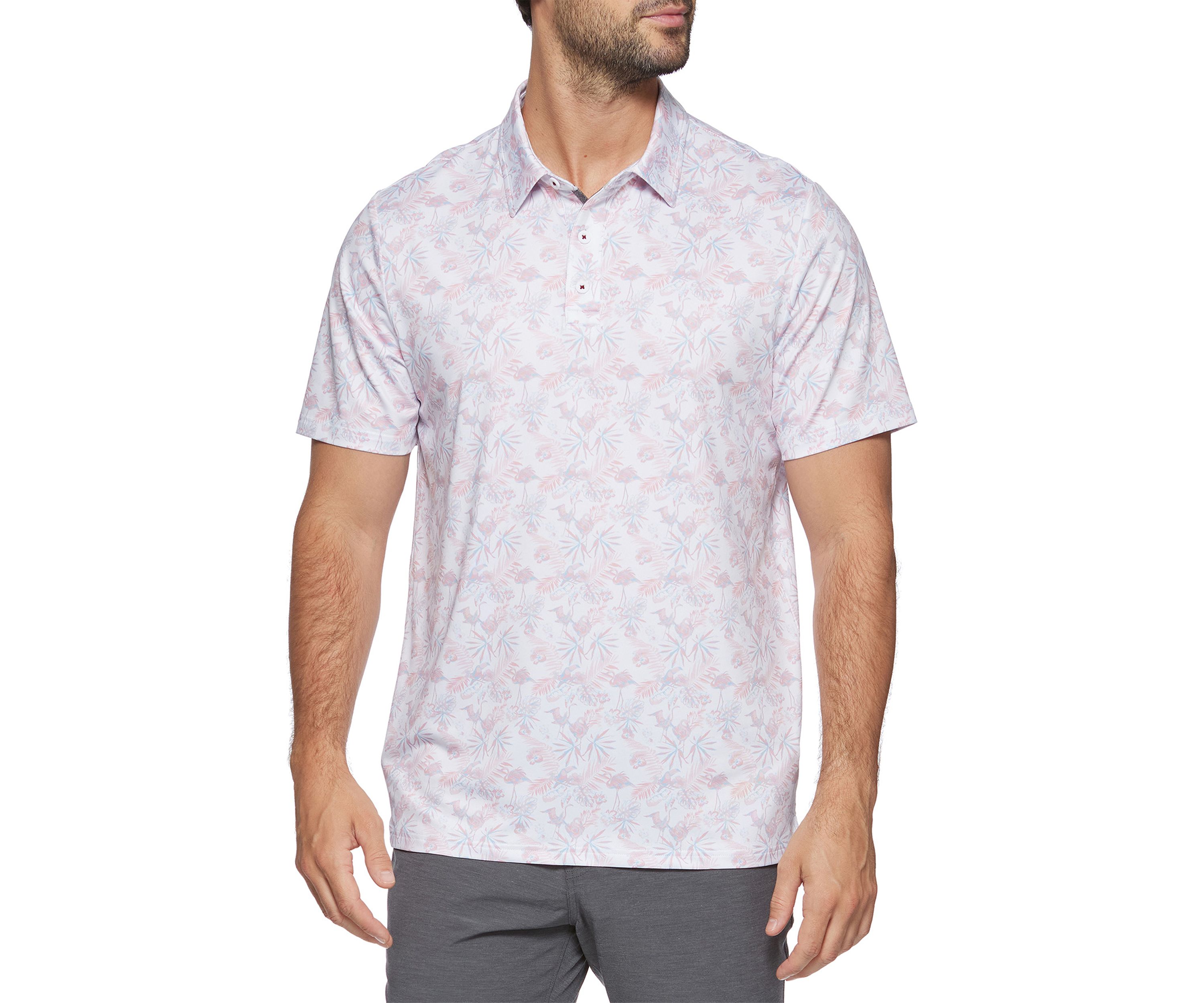 Pasadena Toucan Print Polo Shirt 