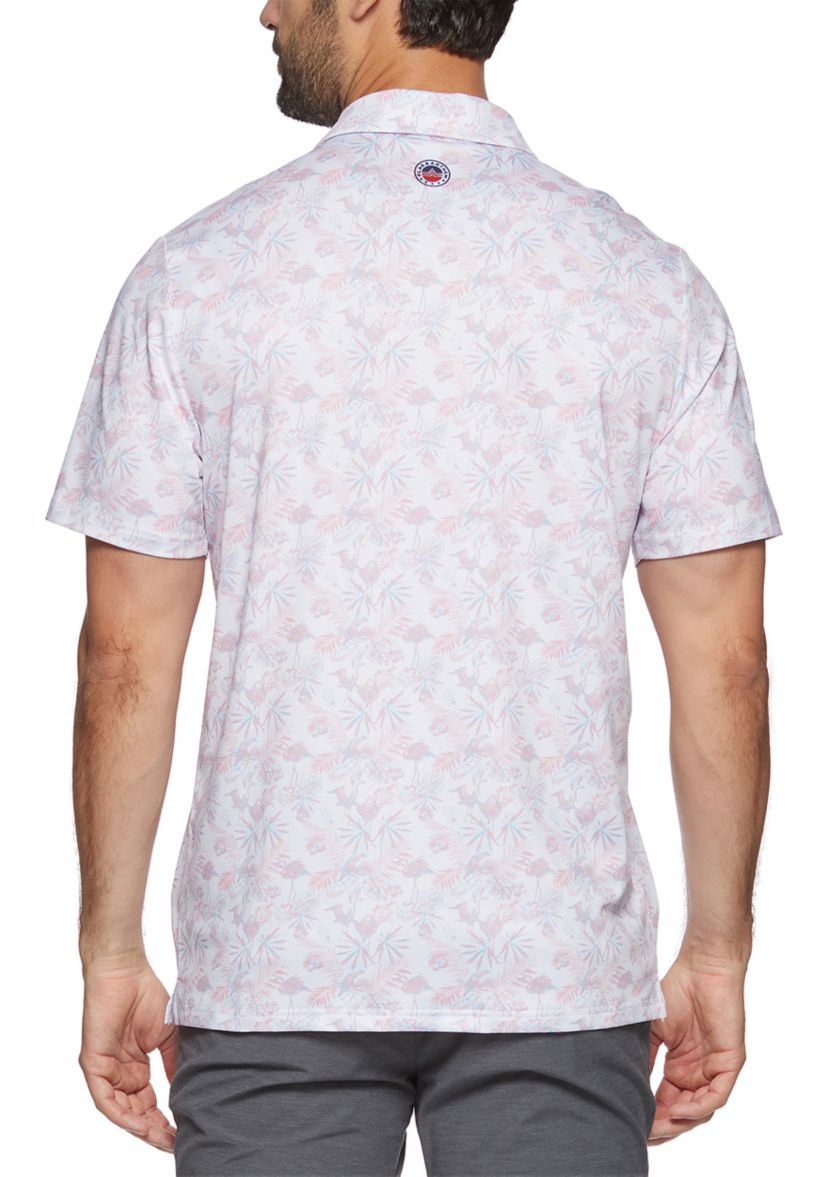 Pasadena Toucan Print Polo Shirt 