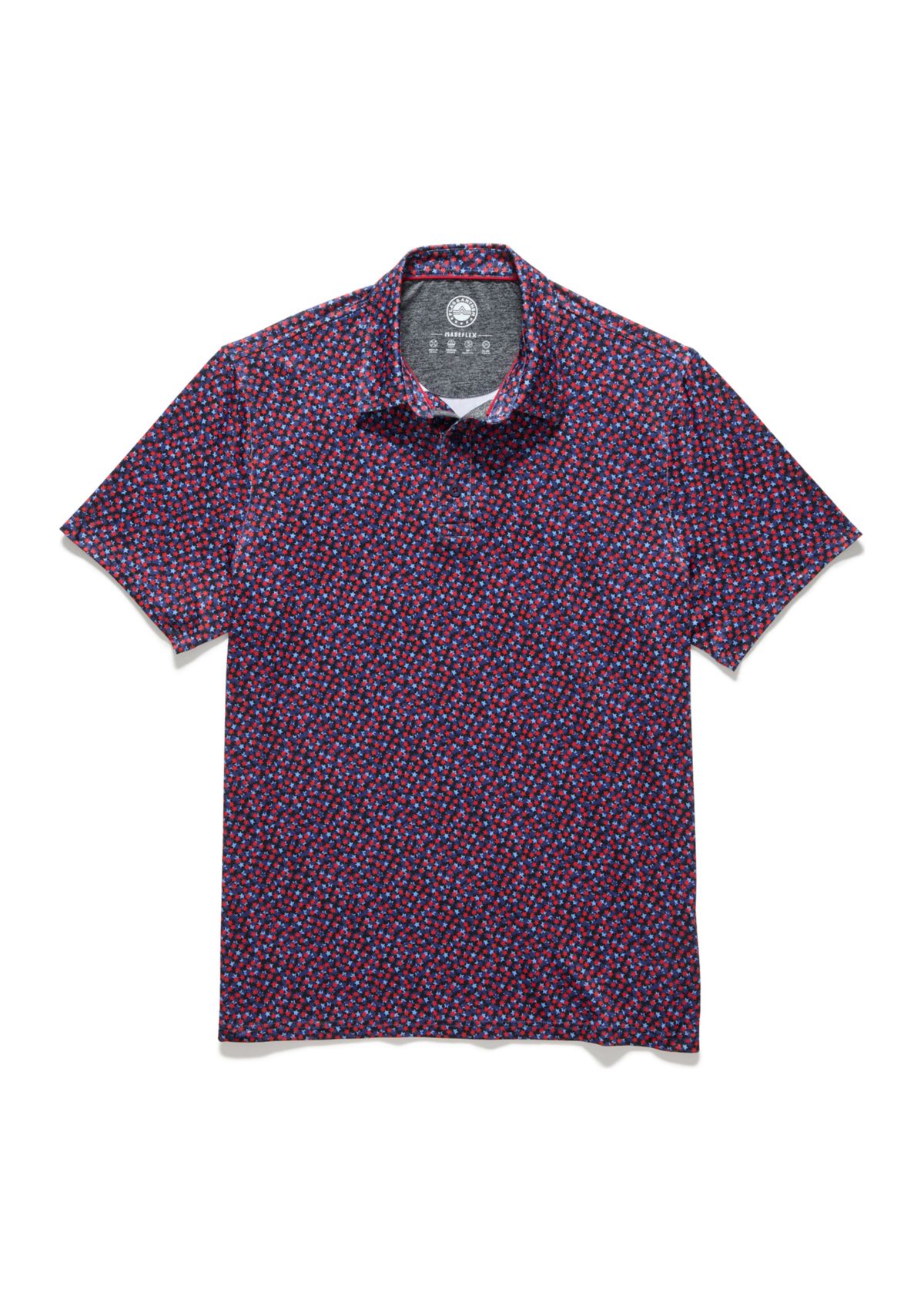 Mens MVP Winfield Star Print Polo Shirt