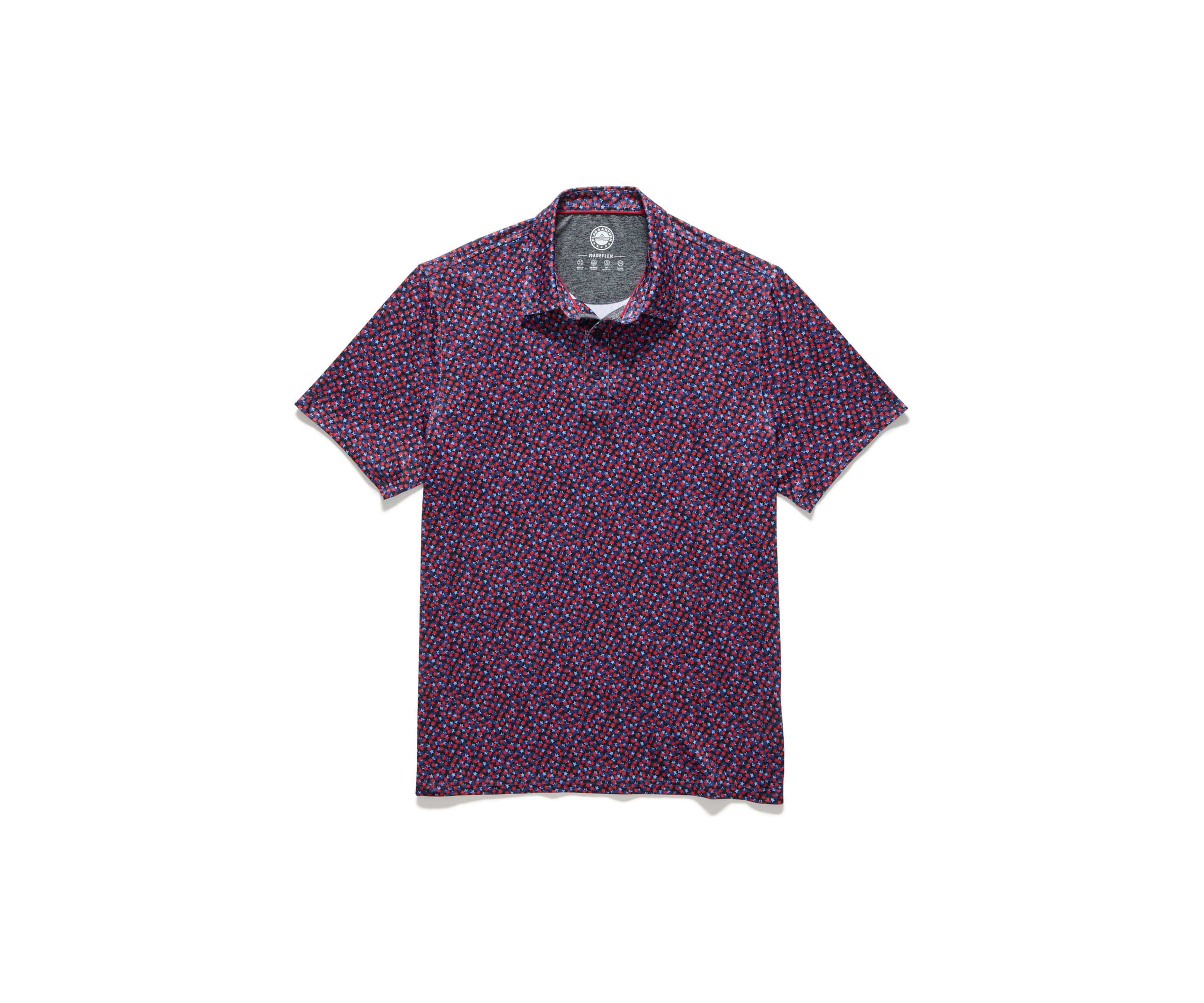 Mens MVP Winfield Star Print Polo Shirt