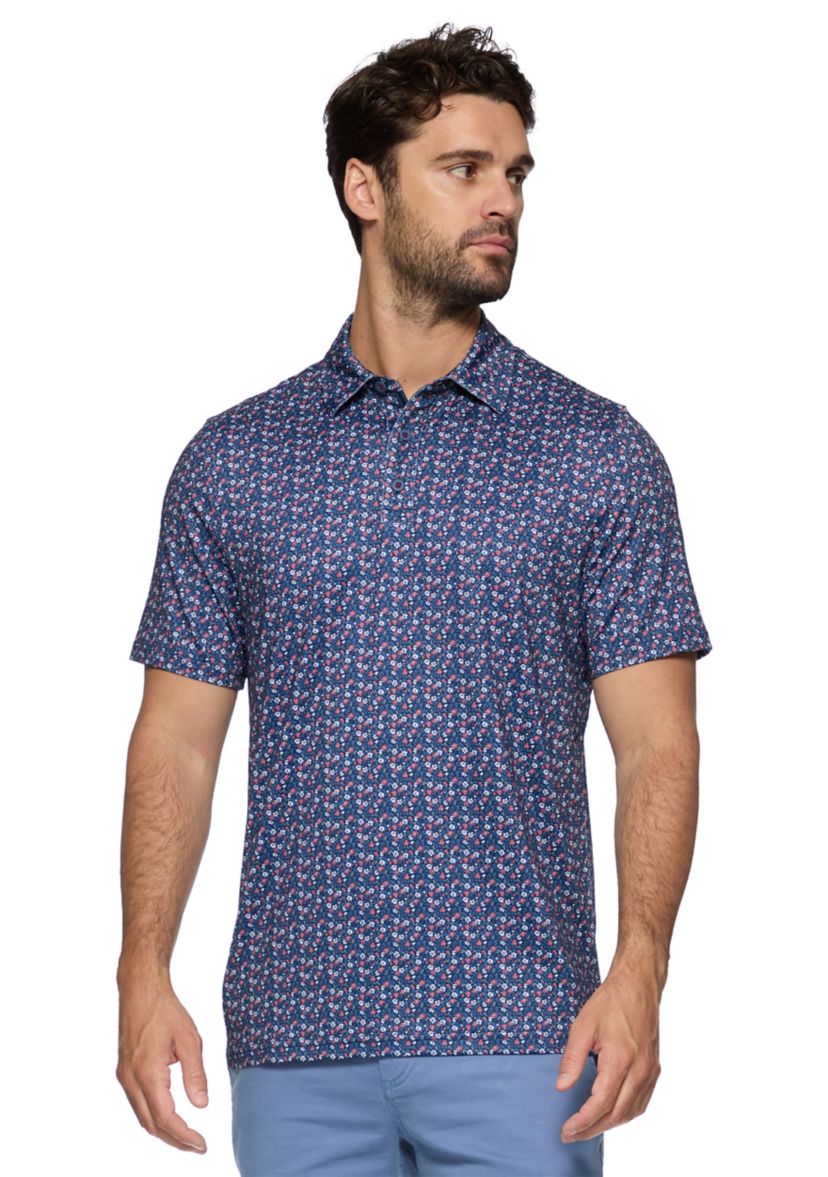 Mens Mini Flower Print Shirt