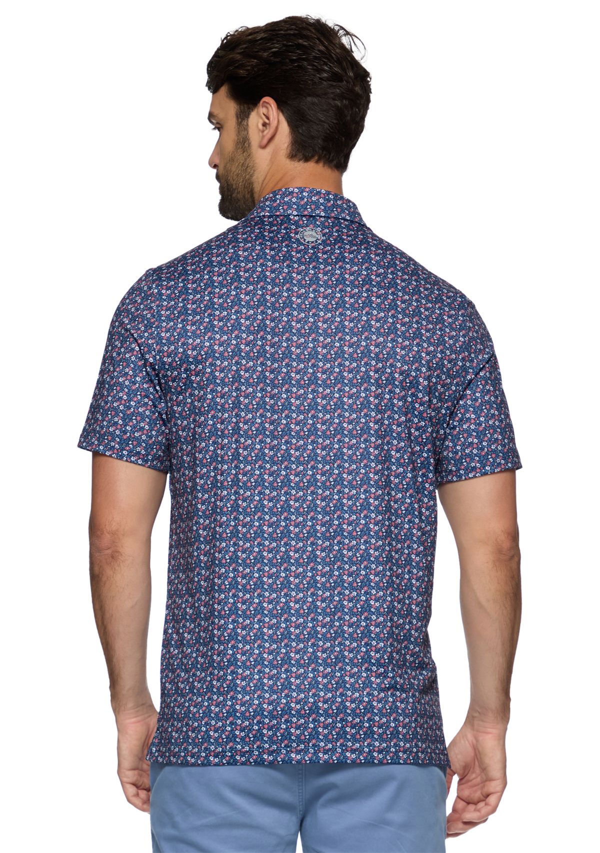 Mens Mini Flower Print Shirt