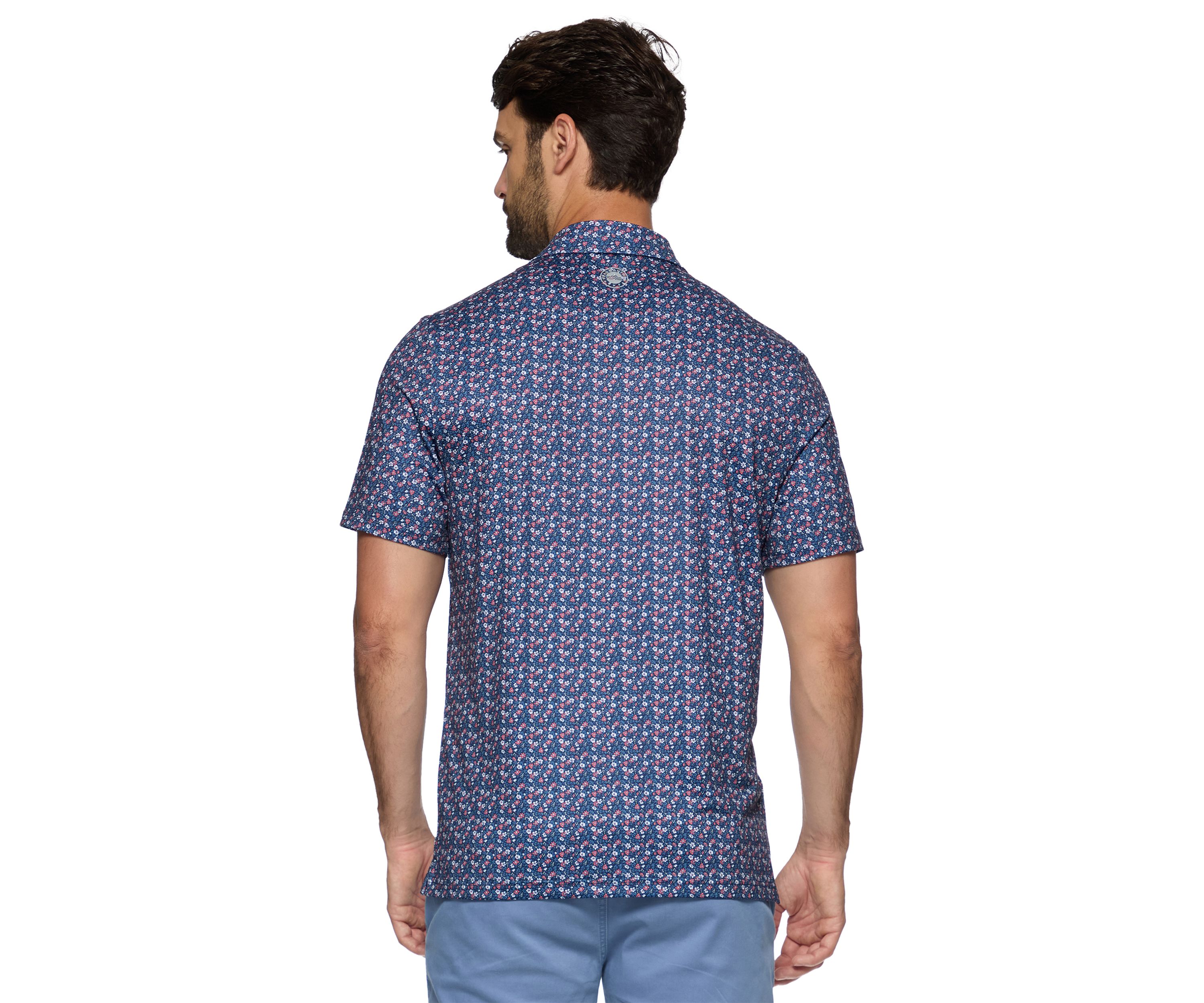 Mens Mini Flower Print Shirt