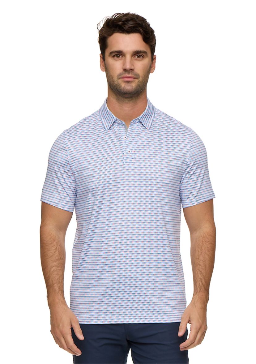 Mens Golf Tee Printed Polo Shirt