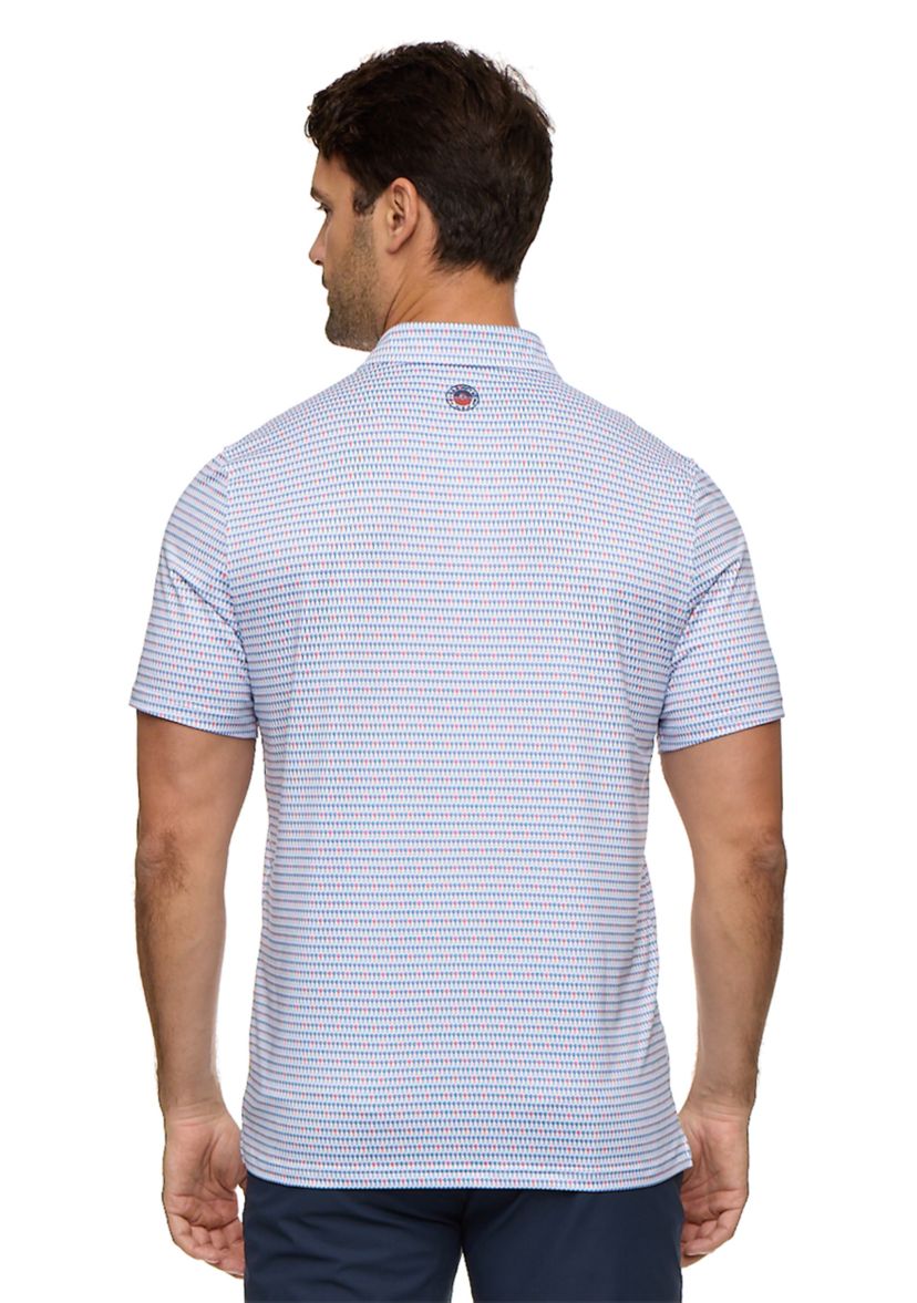 Mens Golf Tee Printed Polo Shirt