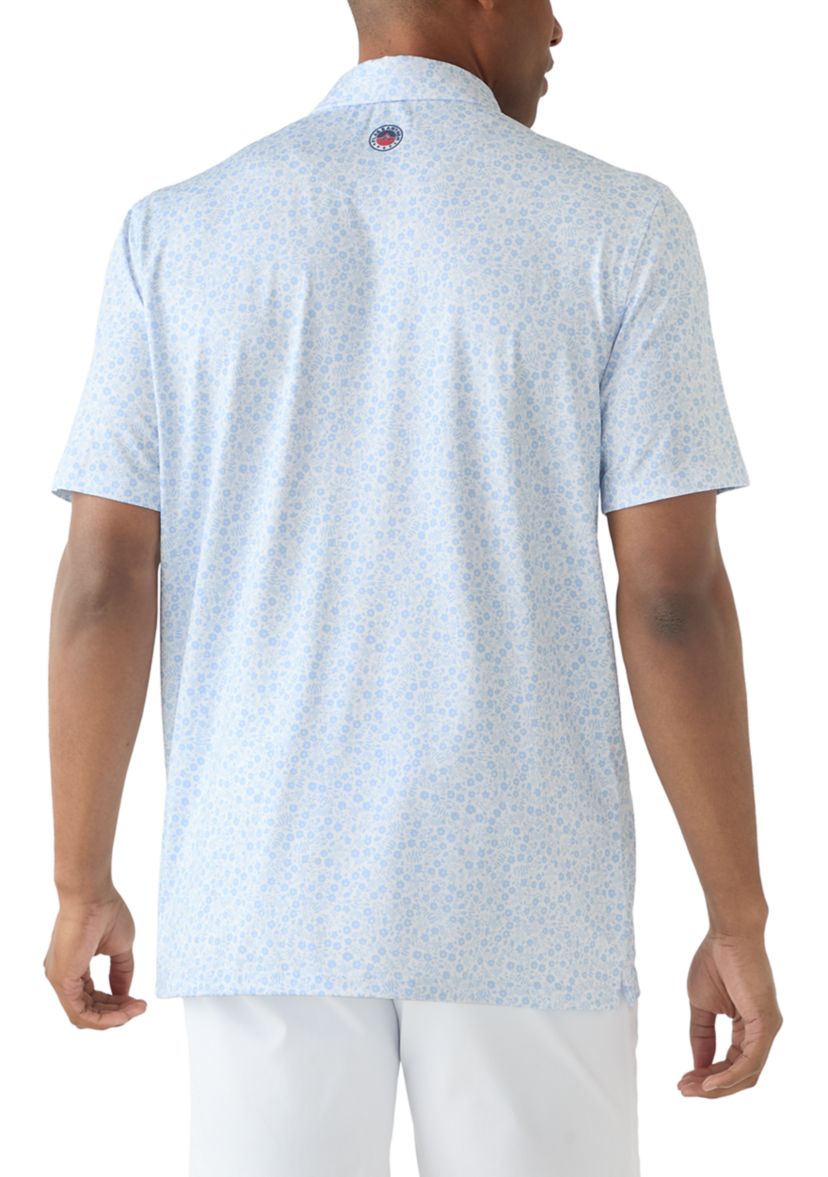 Mens Cobbtown Floral Polo Shirt