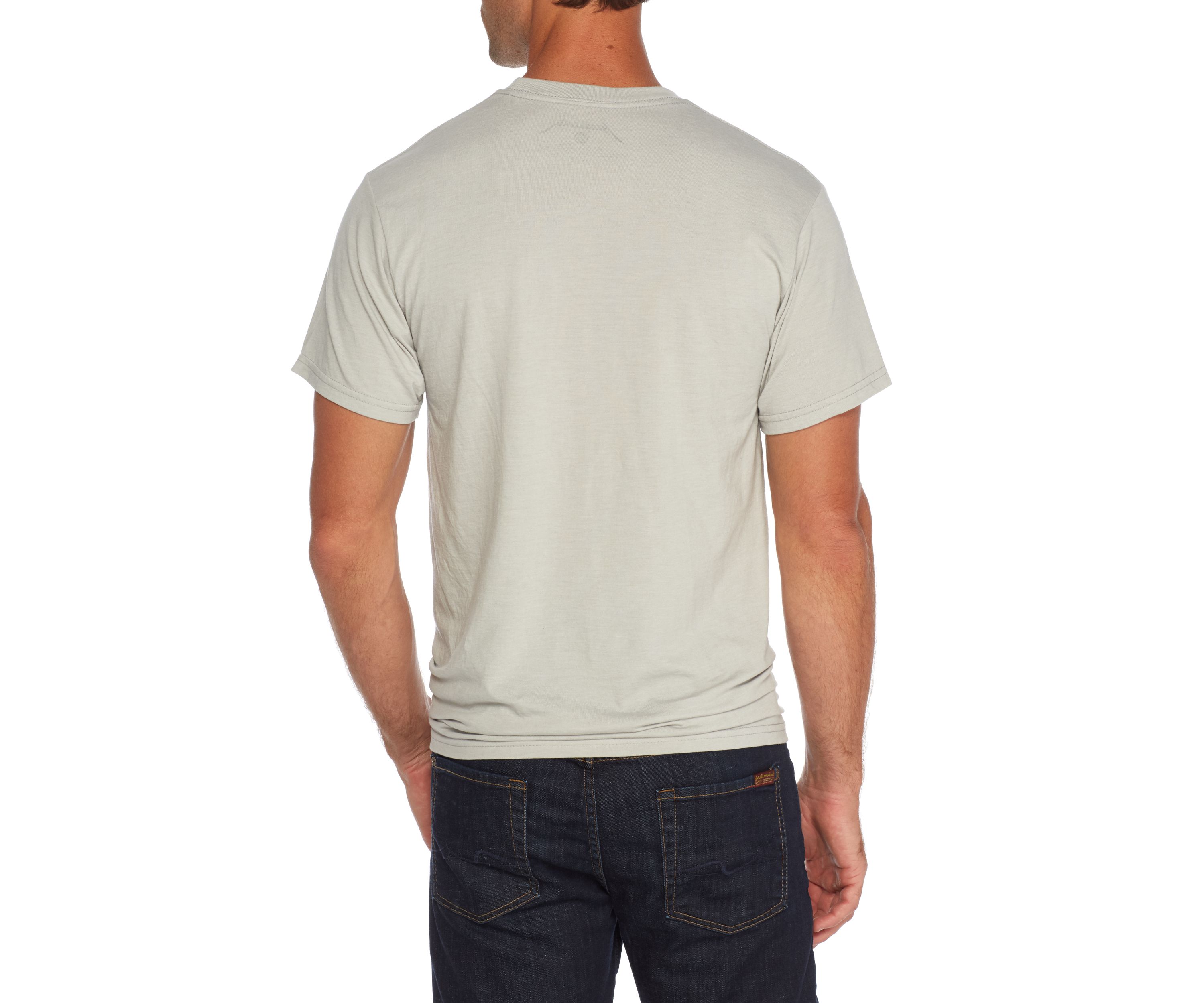 Short Sleeve Metallica Master Graphic T-Shirt