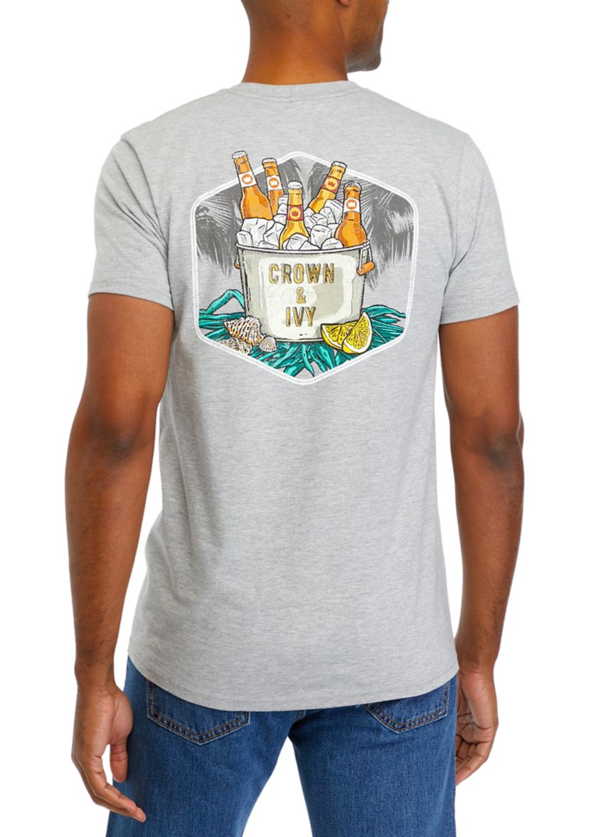 Beer Bucket Graphic T-Shirt 