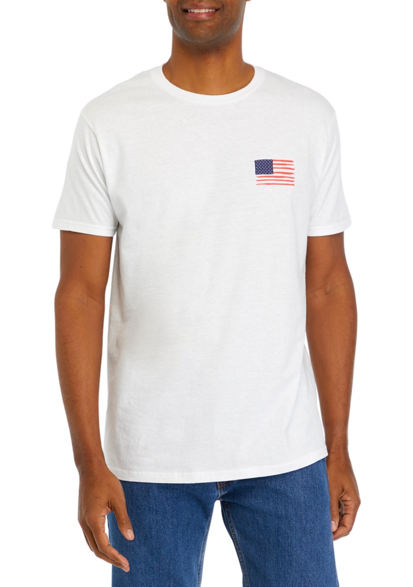 Americana Dog Graphic T-Shirt 