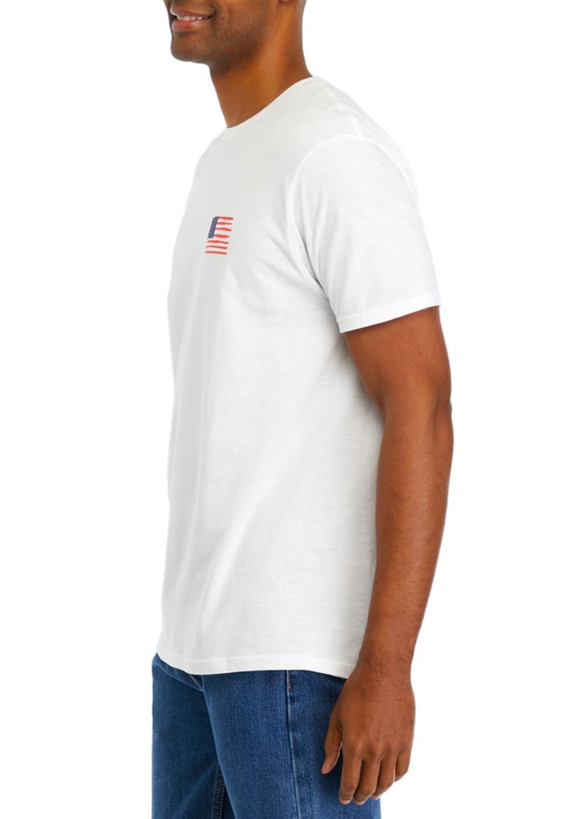 Americana Dog Graphic T-Shirt 