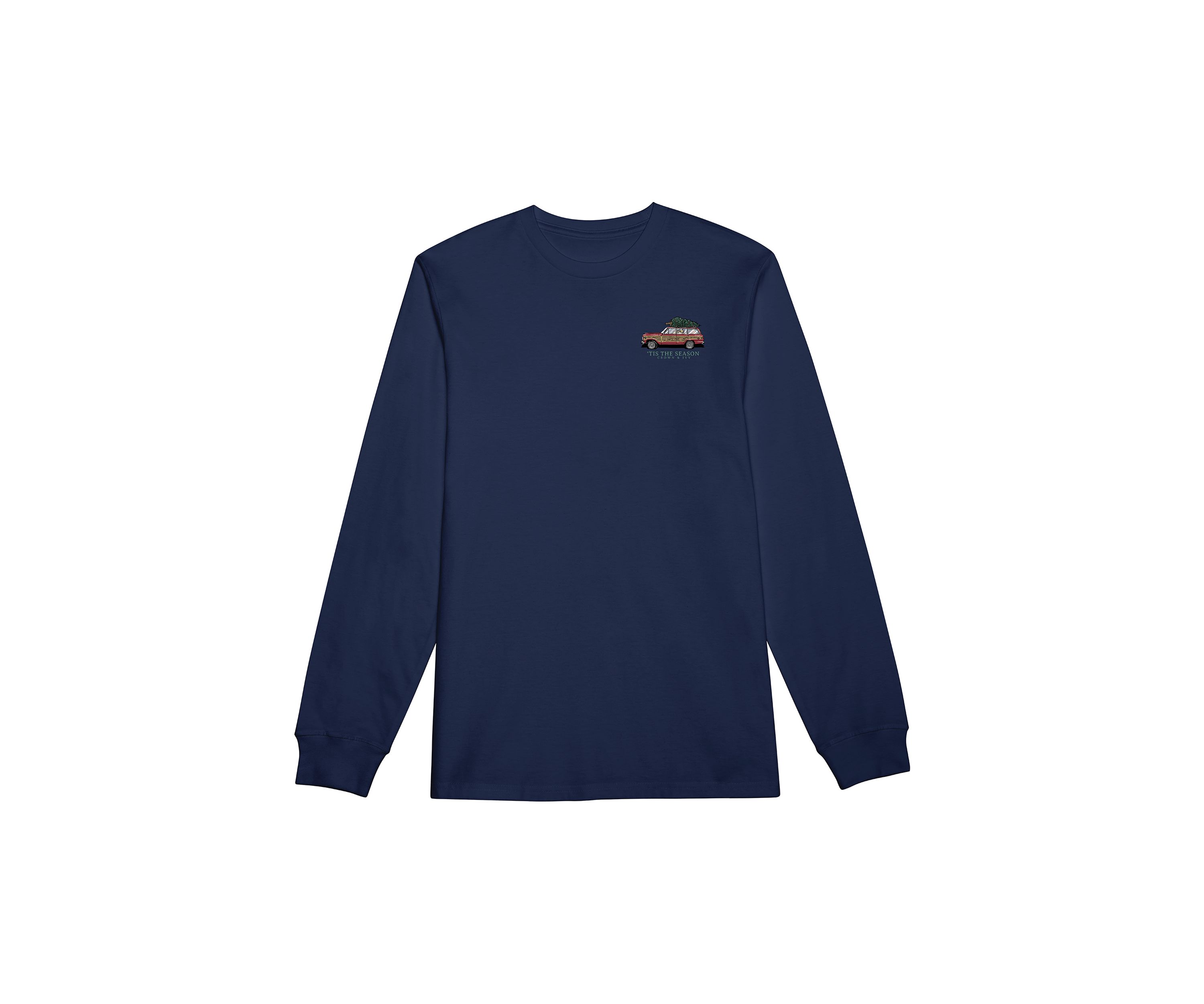 Christmas Car Graphic Sweatshirt 