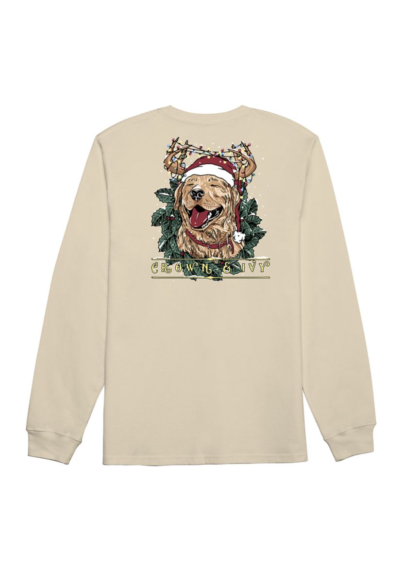 Christmas Lab Graphic T-Shirt 
