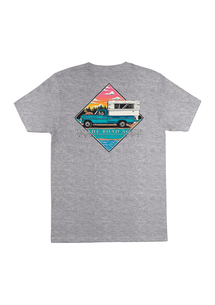 Short Sleeve Road Trip Graphic T-Shirt 