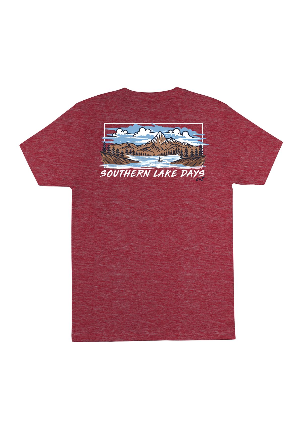 Southern Lake Days Graphic T-Shirt 