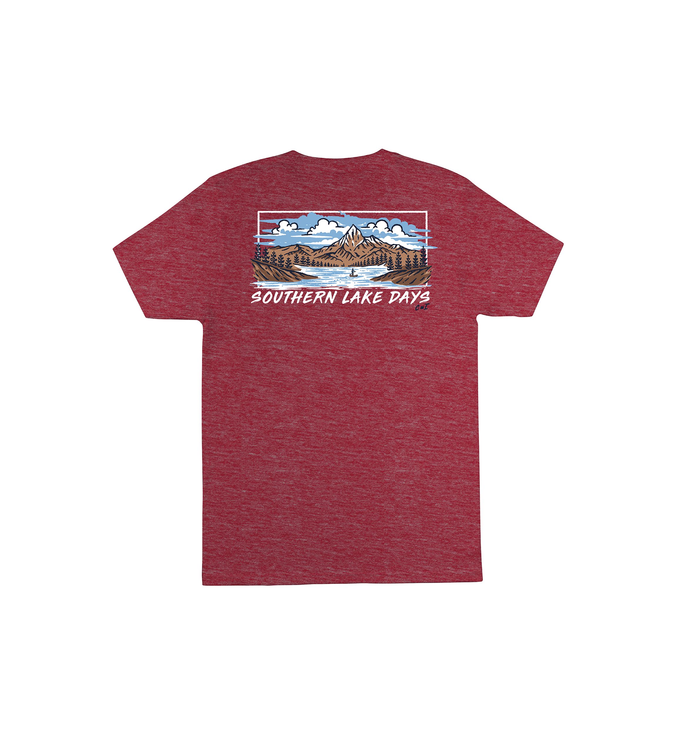Southern Lake Days Graphic T-Shirt 