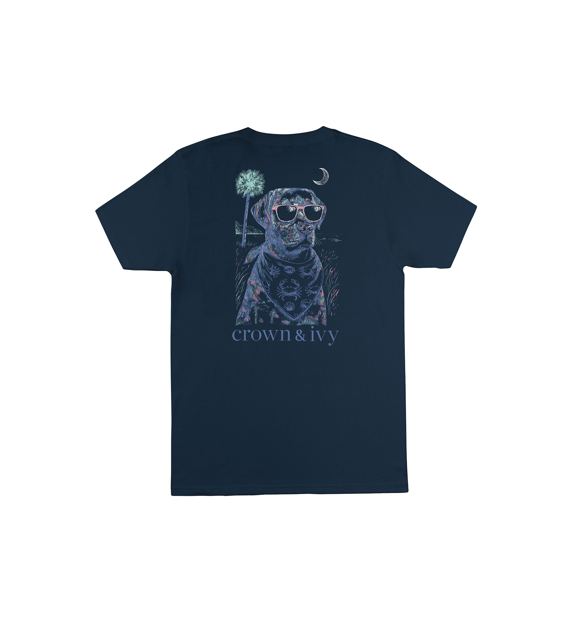 Mens Short Sleeve Dogwood Graphic T-Shirt 