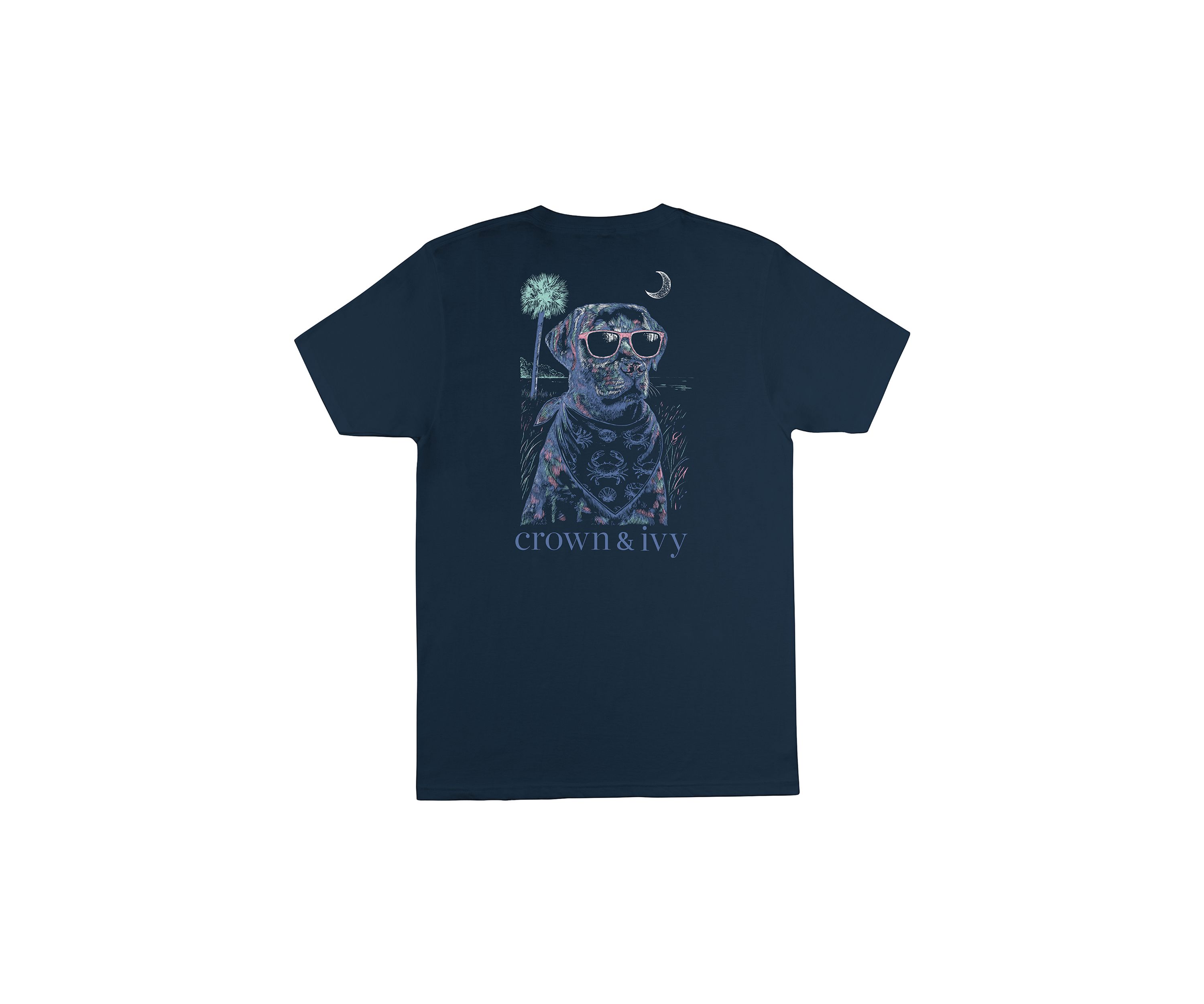 Mens Short Sleeve Dogwood Graphic T-Shirt 