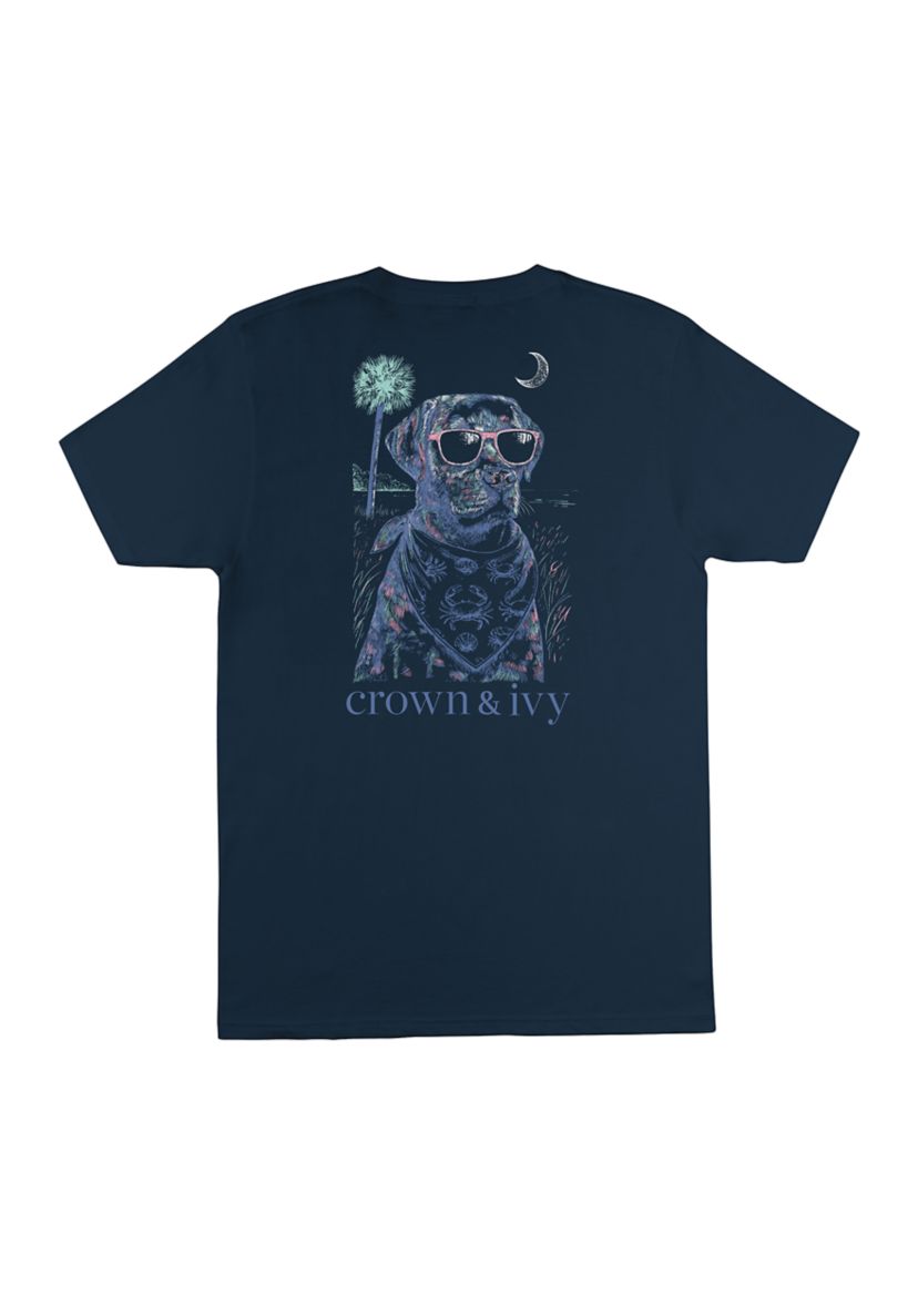Mens Short Sleeve Dogwood Graphic T-Shirt 