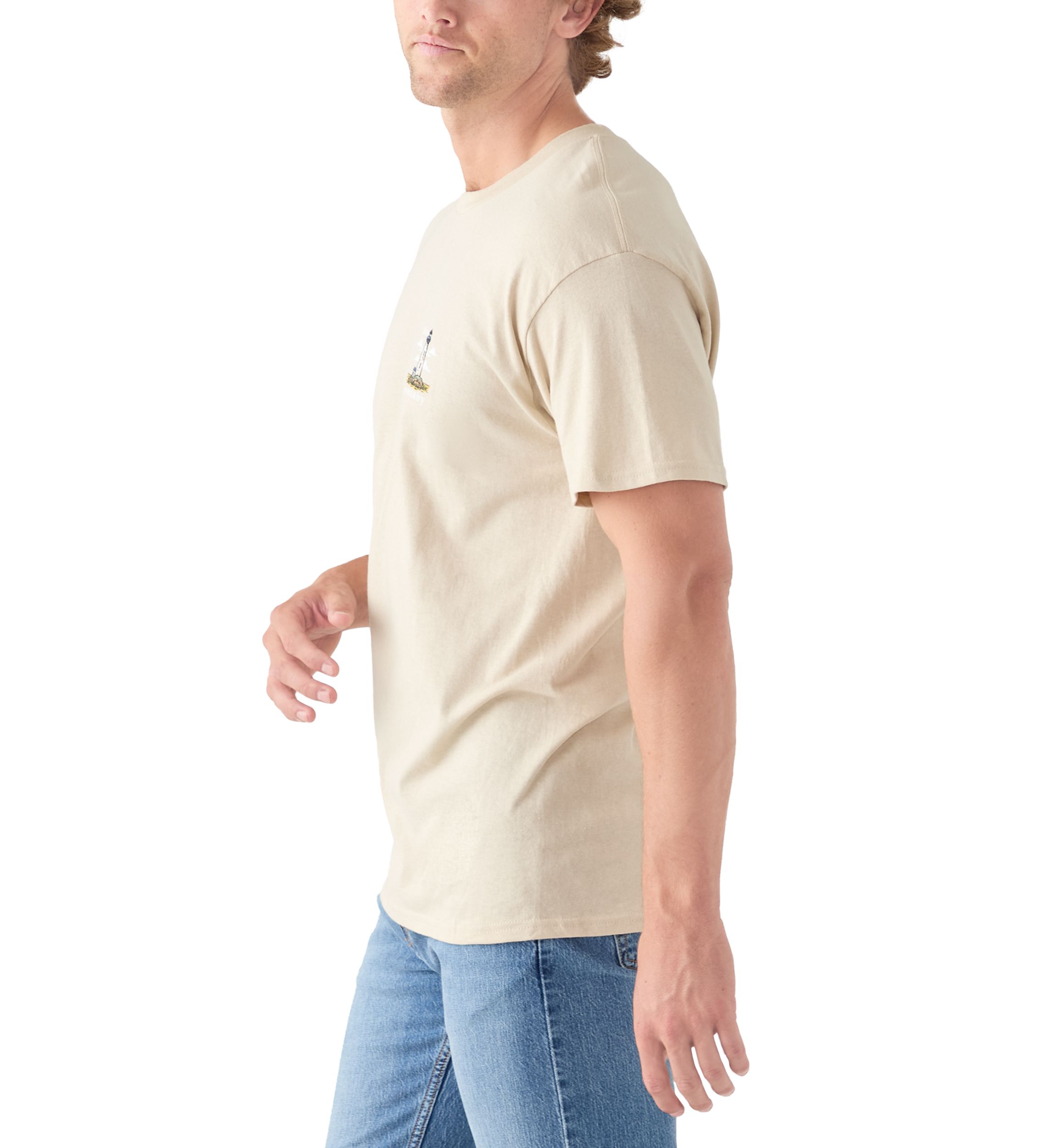 Short Sleeve Lighthouse Graphic T-Shirt