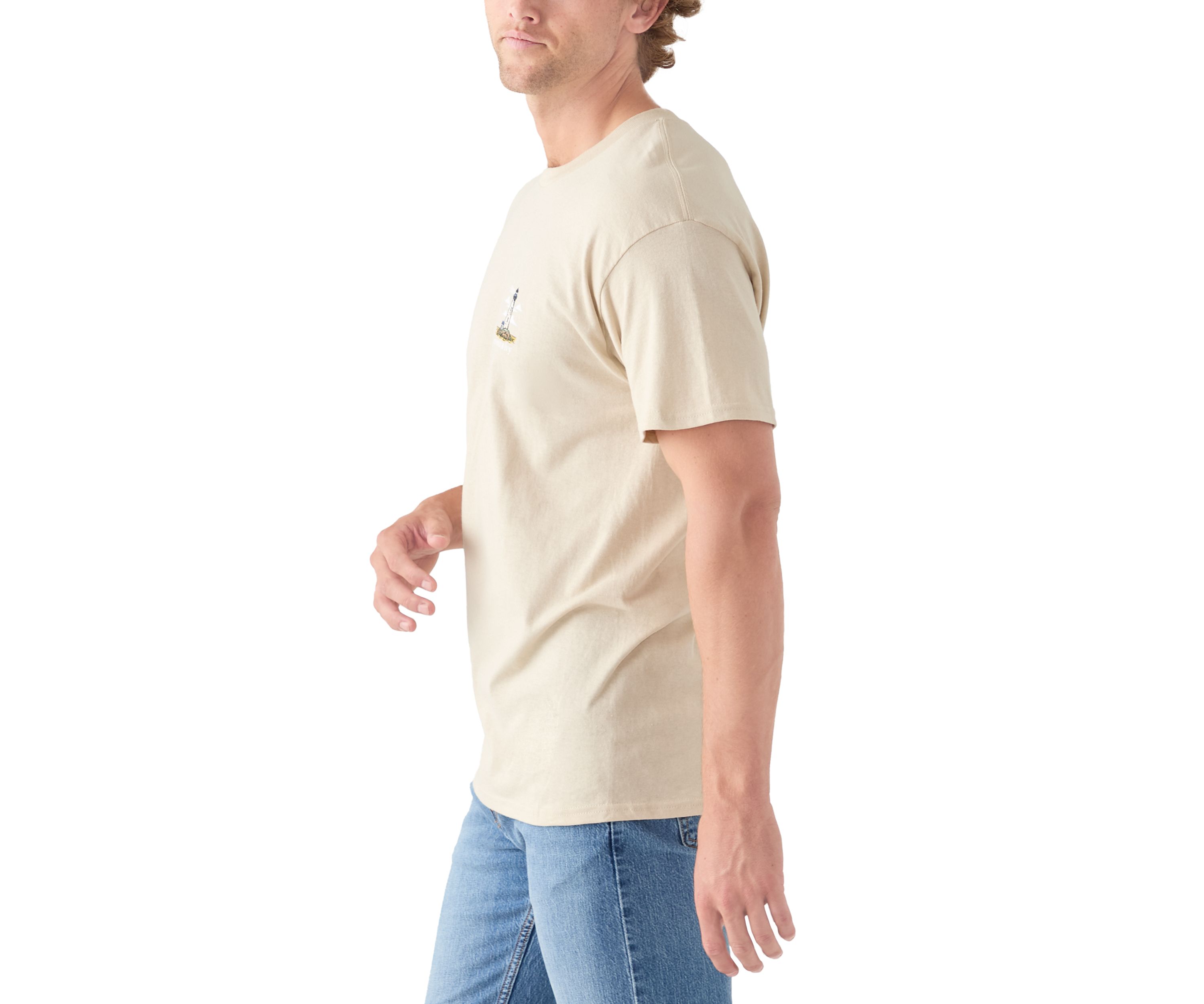 Short Sleeve Lighthouse Graphic T-Shirt