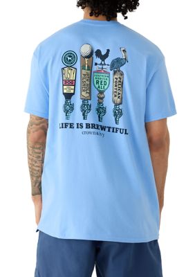 Crown & Ivy Men's Brewtiful Beer Taps Graphic Shirt
