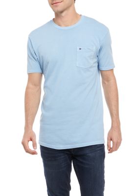 Crown & Ivy™ Short Sleeve Washed Pocket T-Shirt | belk