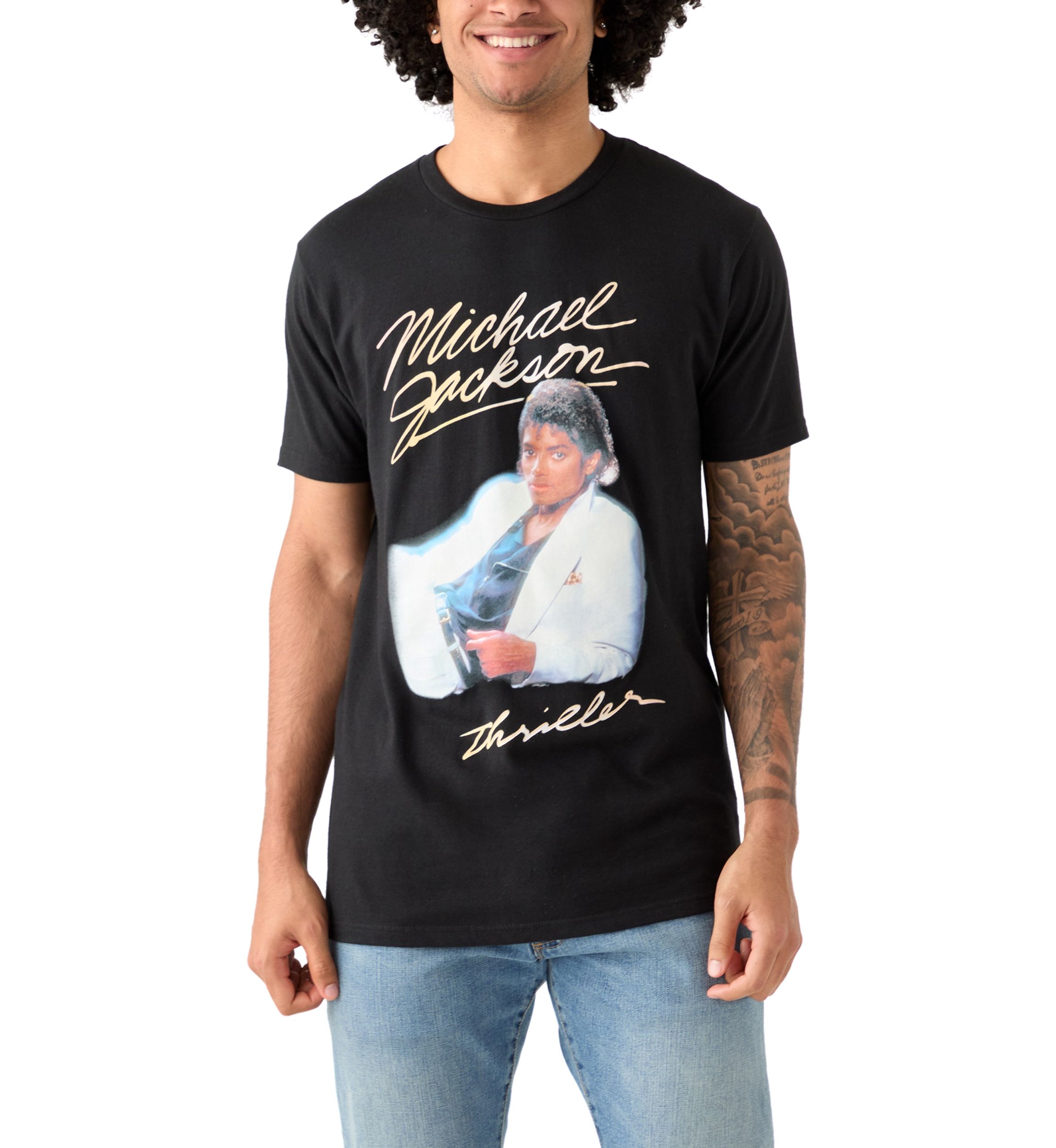 Michael Jackson Short Sleeve Graphic T-Shirt