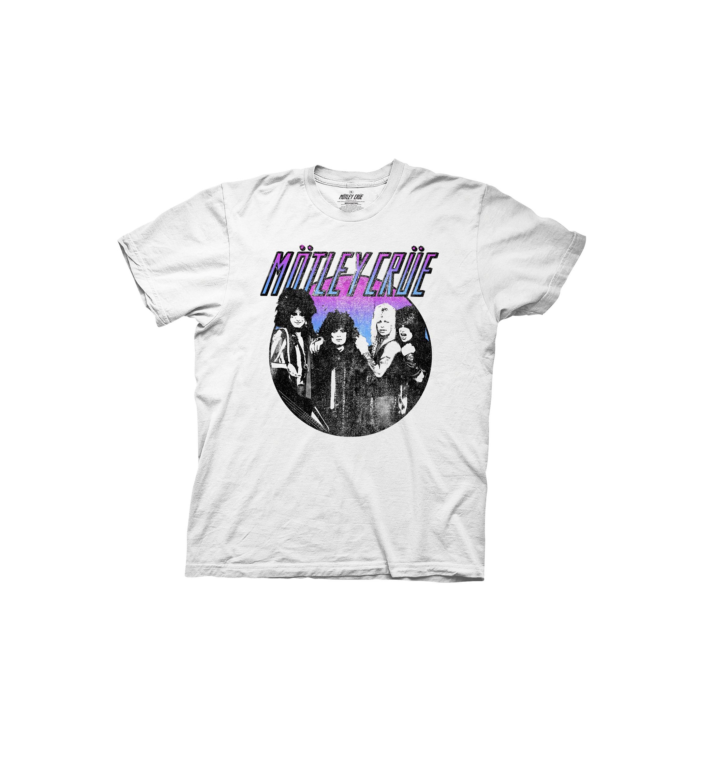 Short Sleeve Mötley Crüe Graphic T-Shirt 