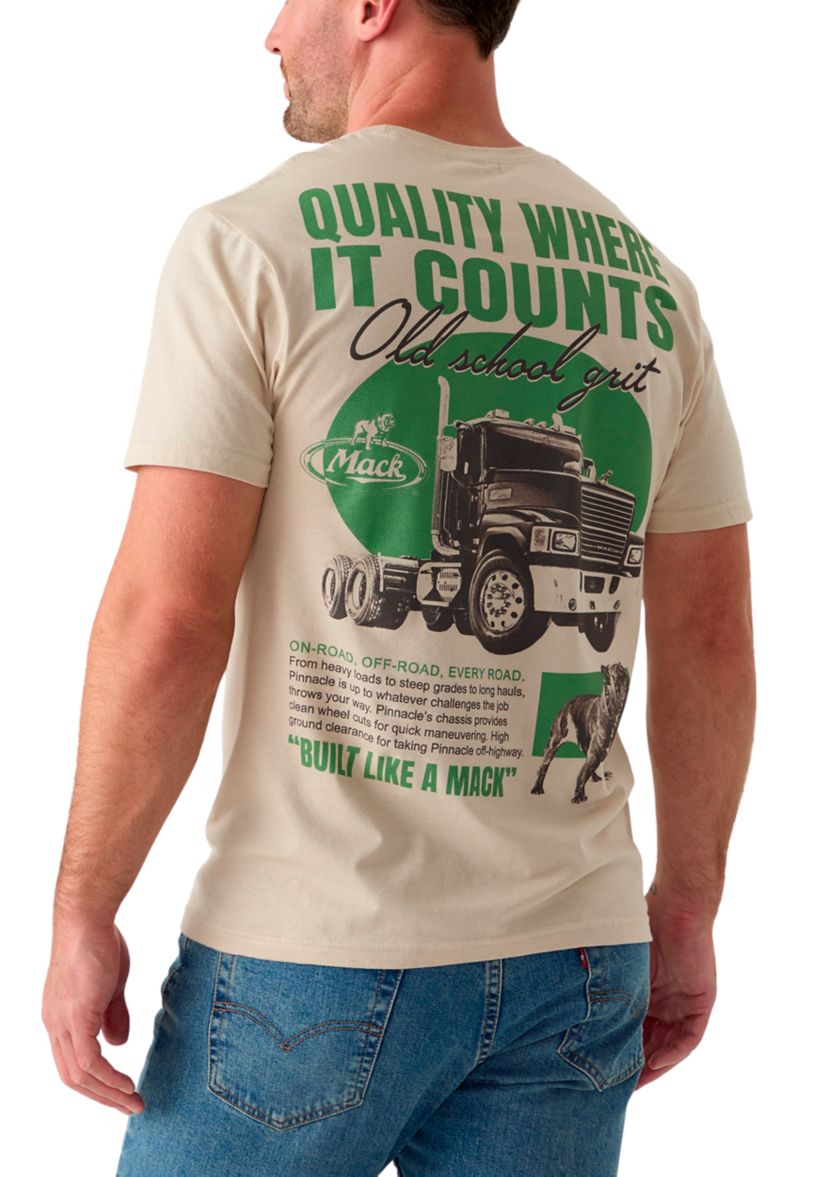 Mens Mack Truck Graphic T-Shirt