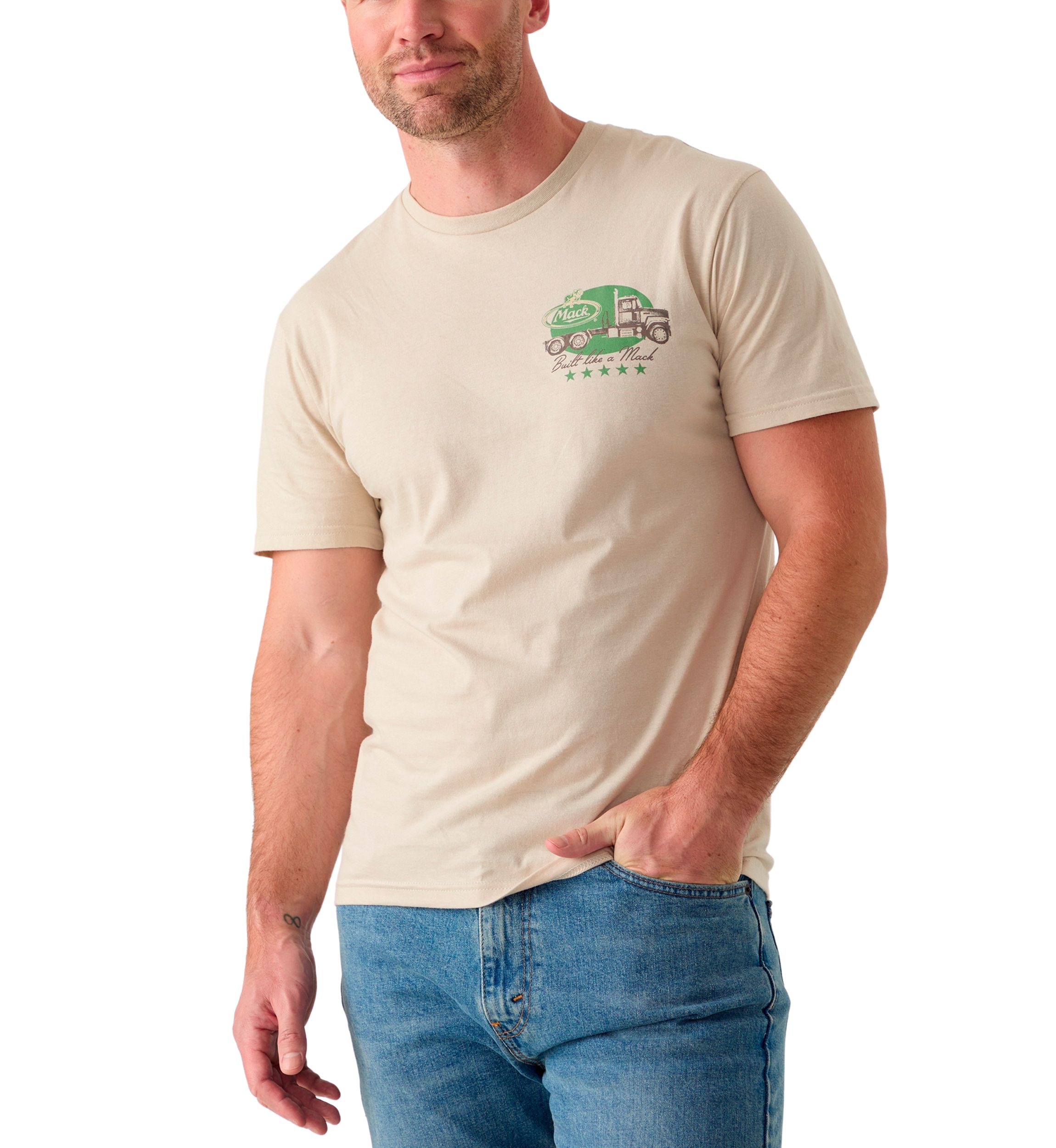 Mens Mack Truck Graphic T-Shirt