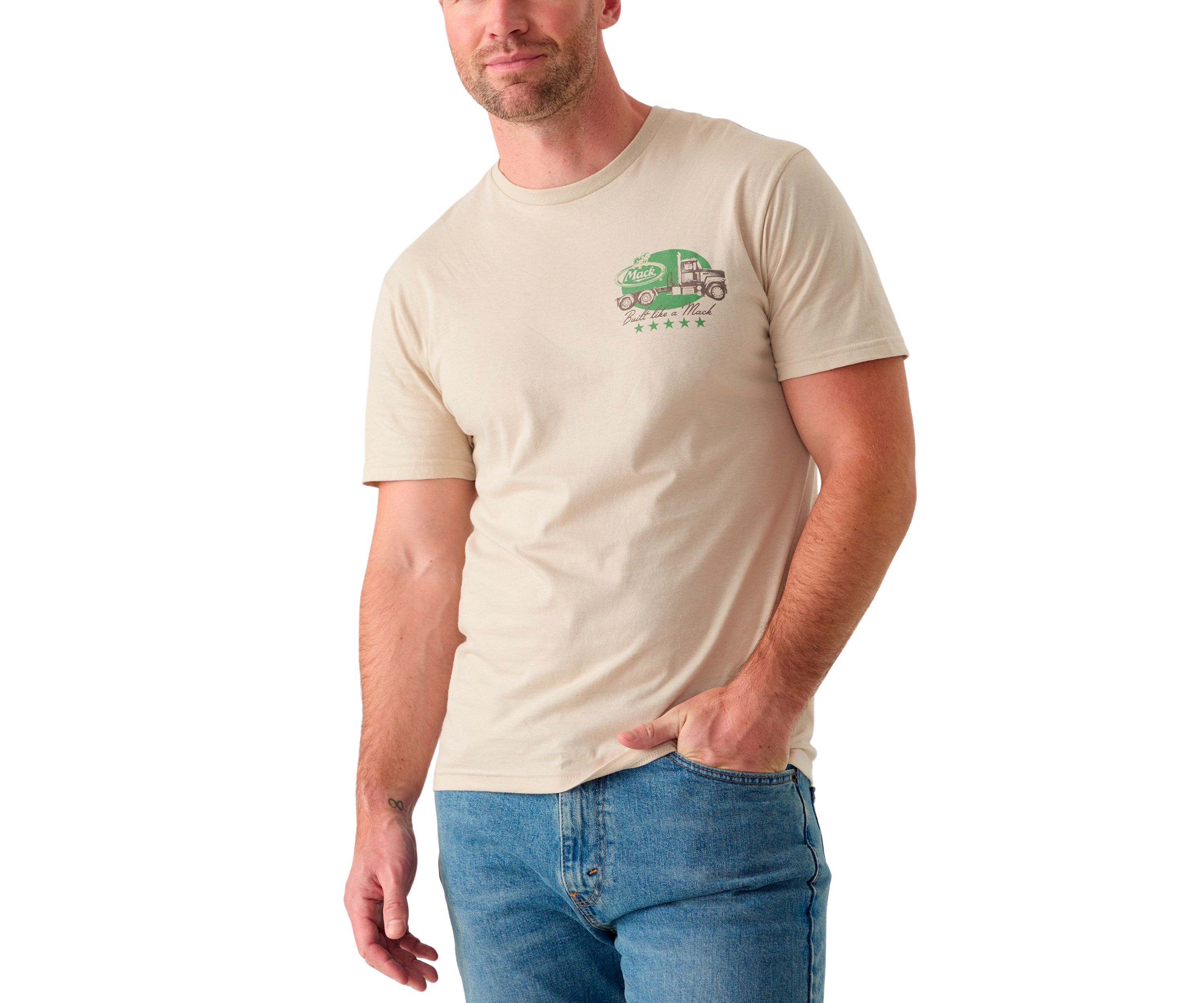 Mens Mack Truck Graphic T-Shirt