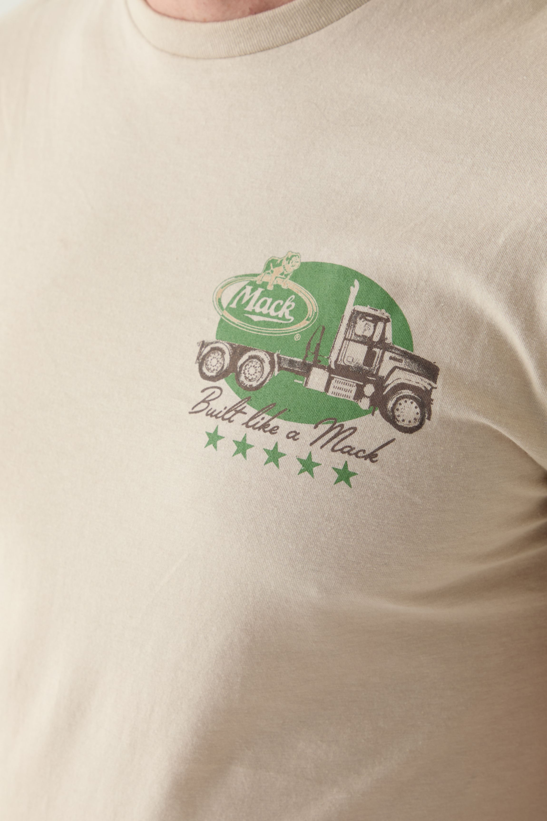 Mens Mack Truck Graphic T-Shirt