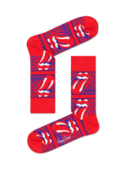 Rolling Stones Stripe Me Up Crew Socks