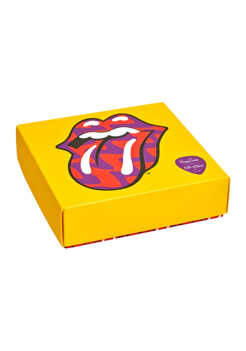 Set of 3 Rolling Stones Sock Gift Box