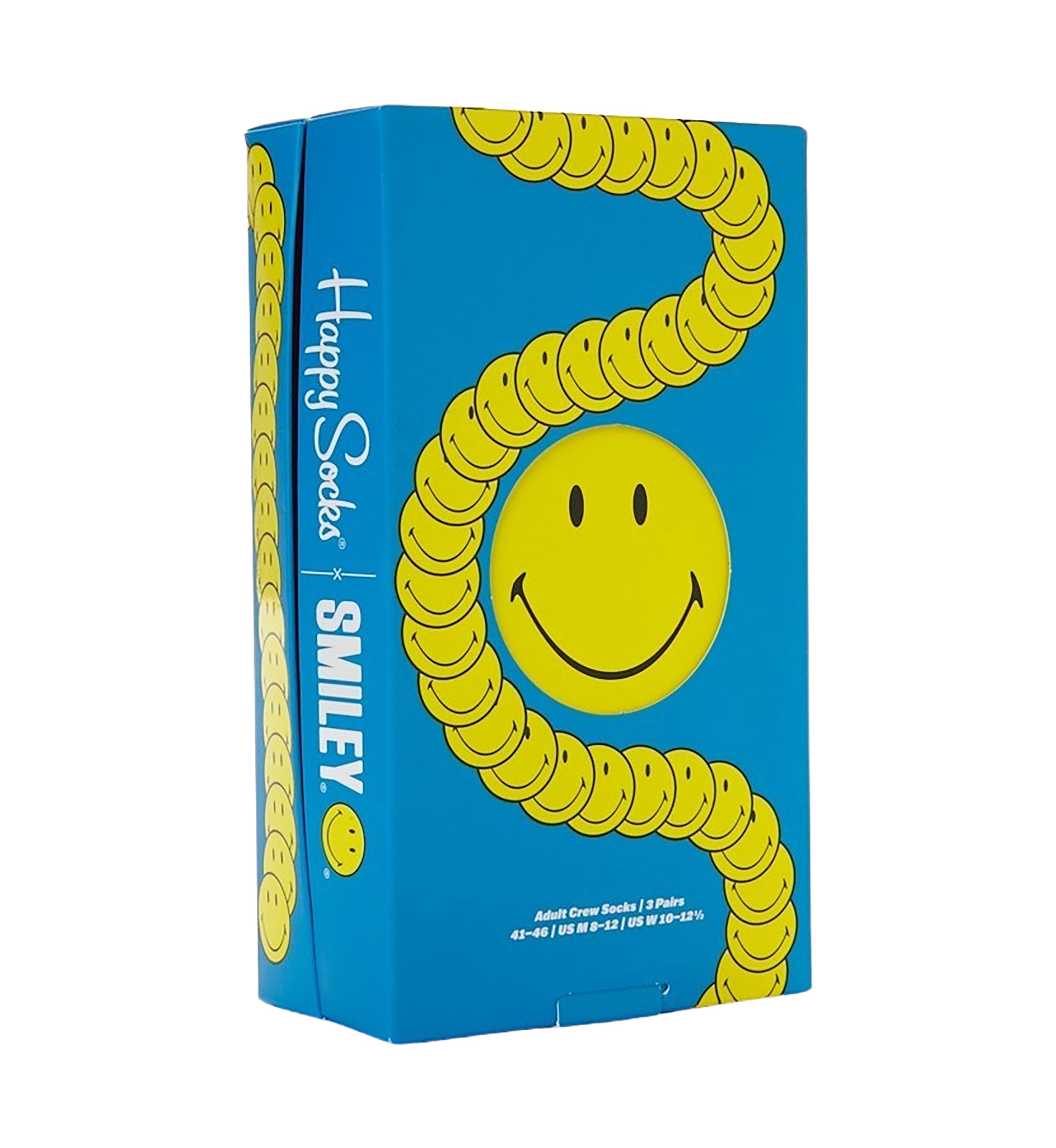 Smiley Printed Socks - 3 Pack