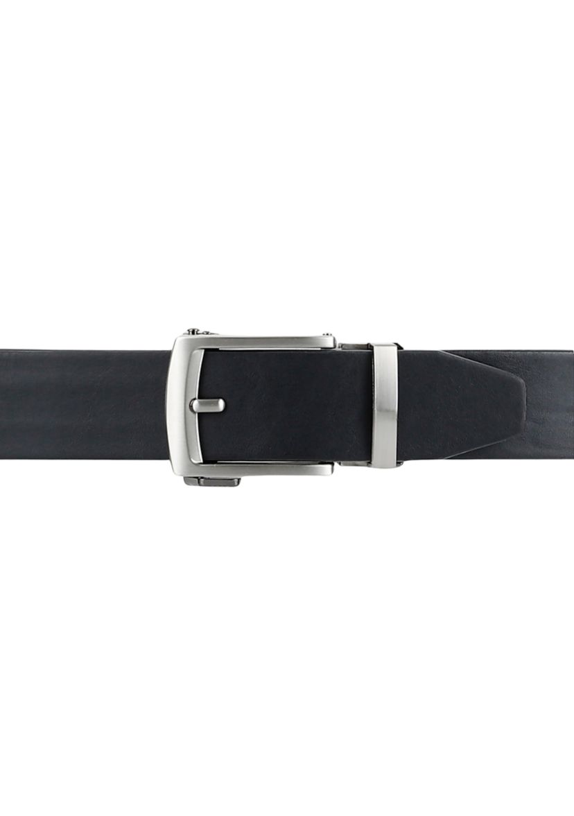 Adjustable Track Lock Buckle Dress Belt