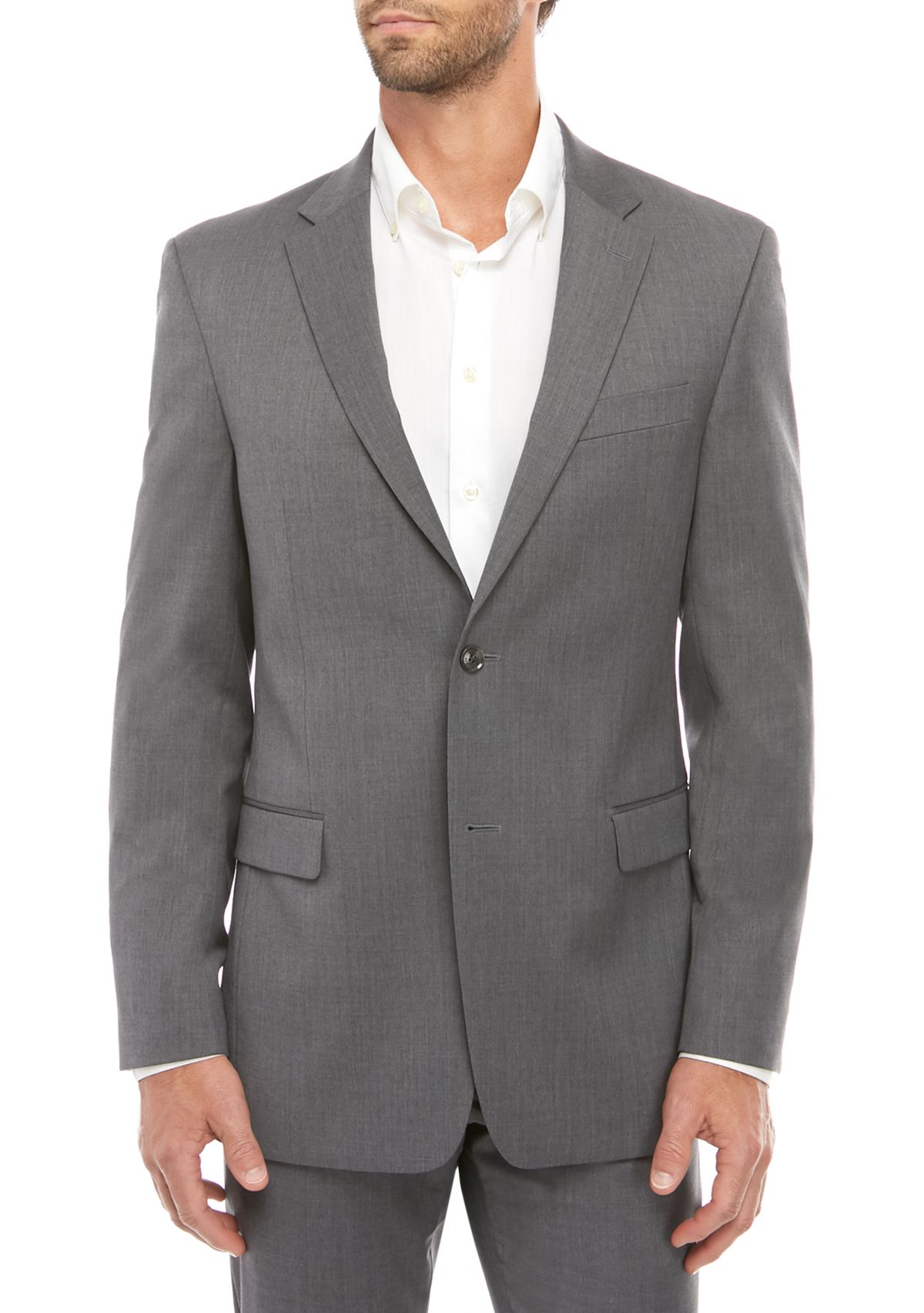 Solid Stretch Classic Fit Suit Separate Coat
